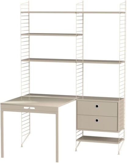 String kontor beige Kombinasjon E