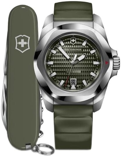 Victorinox Herreklokke 242017.1 I.N.O.X. Sort/Gummi Ø41 mm Victorinox Herreklokke 242017.1 I.N.O.X. Sort/Gummi Ø41 mm