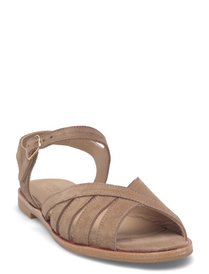 ANGULUS Sandals Flat Open Toe Op Beige 40