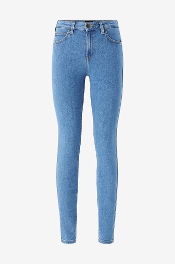Lee - Jeans Scarlett High - Blå