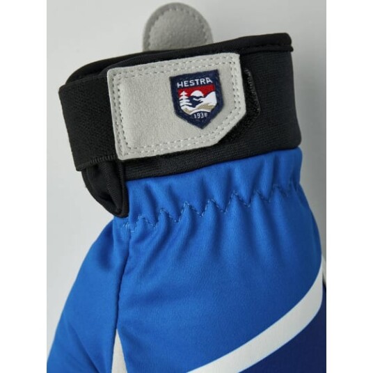 Hestra Tracker Mitt Junior Royal Blue Print 7 Hestra Tracker Mitt Junior Royal Blue Print 7