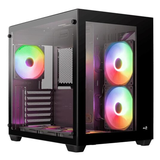 Aerocool Dryft Microatx/Atx/Miniitx Argb Black ACCM ES01163.11