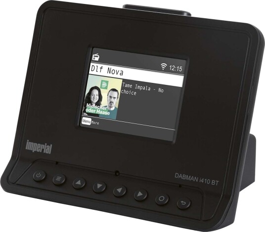 imperial DABMAN i410 BT Compact Hybrid Radio DAB+ / FM / Internett / Bluetooth Svart imperial DABMAN i410 BT Compact Hybrid Radio DAB+ / FM / Internett / Bluetooth Svart
