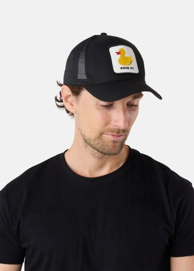 Blount & Pool Trucker Cap Black Yellow Duck Onesize Treningstilbehør Blount & Pool Trucker Cap Black Yellow Duck Onesize Treningstilbehør