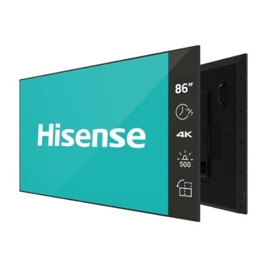 Hisense 86GM50D 86" 4K UHD skiltvisning Hisense 86GM50D 86" 4K UHD skiltvisning
