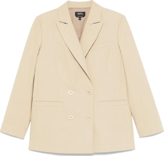 A.p.c. Dame Jakker Beige S, A.p.c. Dame Jakker Beige S,