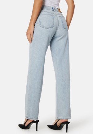BUBBLEROOM Wide Straight Jeans Light denim 42