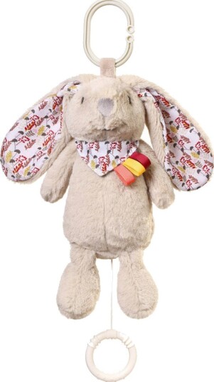 BabyOno Milly Musikalsk Rangle - Beroligende Melodier - Kanin Milly