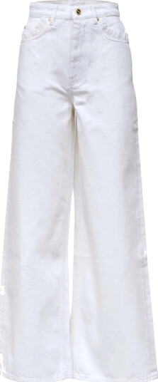 Ganni Dame Jeans Hvit W28 L33,