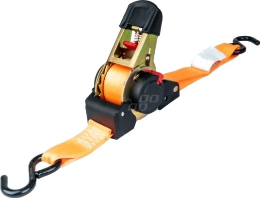Amio Transportbelte Med Automatisk Innrulling 640 Kg 25 Mm 3,5 M S-Type Amio-03318 