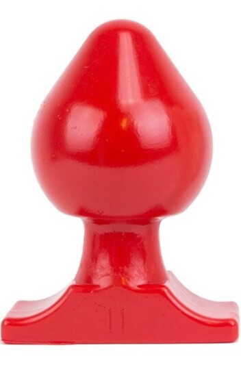 All Red Vinyl Anal Plug 19 cm All Red Vinyl Anal Plug 19 cm