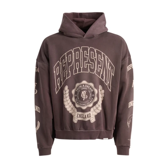 Represent, Herre, Gensere & Hettegensere, Brun, 2XL, Represent, Herre, Gensere & Hettegensere, Brun, 2XL,