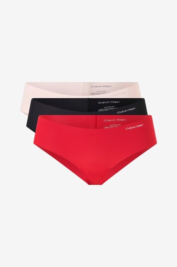 Calvin Klein Underwear Truser Hipster 3 pakning Rød