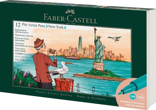 Faber Castell PITT Artist Kunstnerpenner New York