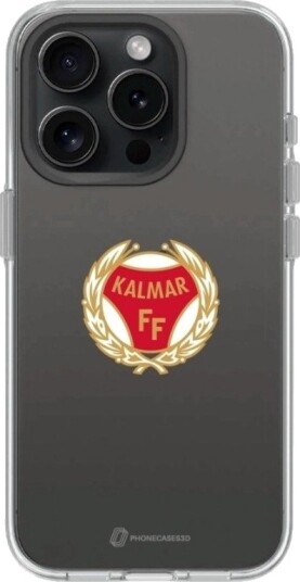 Phonecases3D iPhone 16 Pro Kalmar FF Clear case -mobildeksel, svart