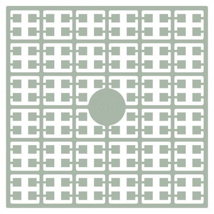 Pixelhobby Midi Perler 410 Lys Grågrønn 2x2mm 144 pixels