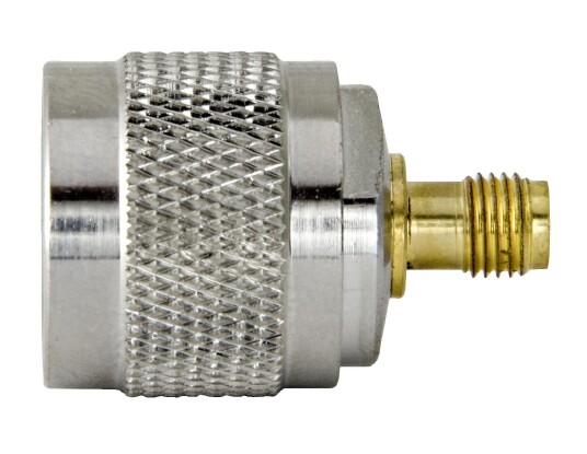 Televes 411211 Kontaktovergang SMA til N for 50 ohm N hann til SMA hunn Antenneutstyr