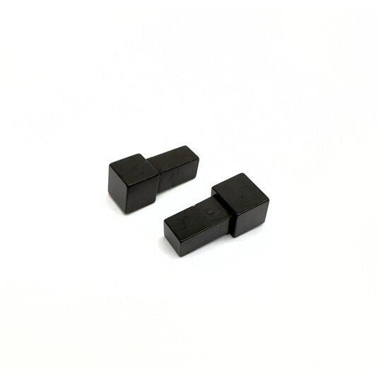GENESIS HJØRNESTYKKE UTV. 12MM SORT EDP 2-PK