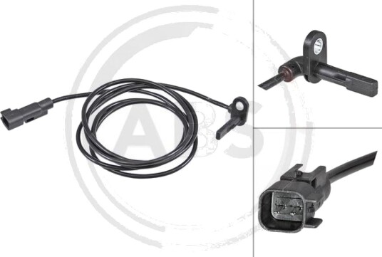 Sensor, ABS A.B.S. 30196 Sensor, ABS A.B.S. 30196