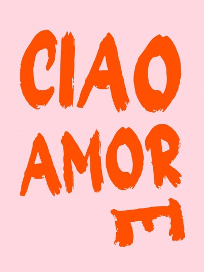 Plakat Ciao Amore