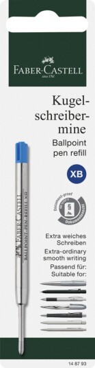Refill Faber Castell Kulepenn XB blå Refill Faber Castell Kulepenn XB blå