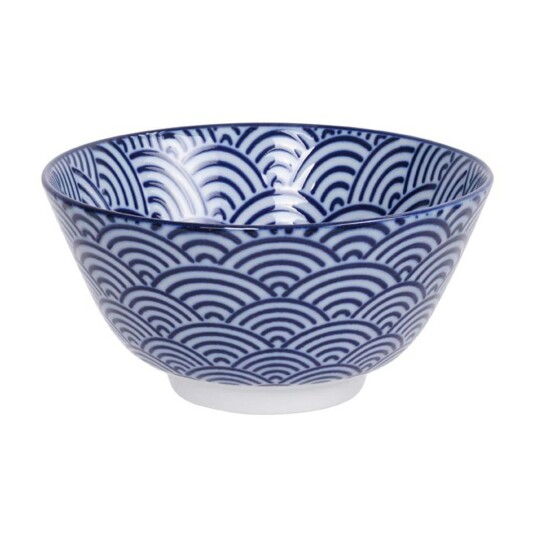 Tokyo Design Studio Nippon Blue Risbolle 30 cl Wave