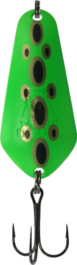 Tasmanian Devil Spoon - Lime Frog - 12,5g