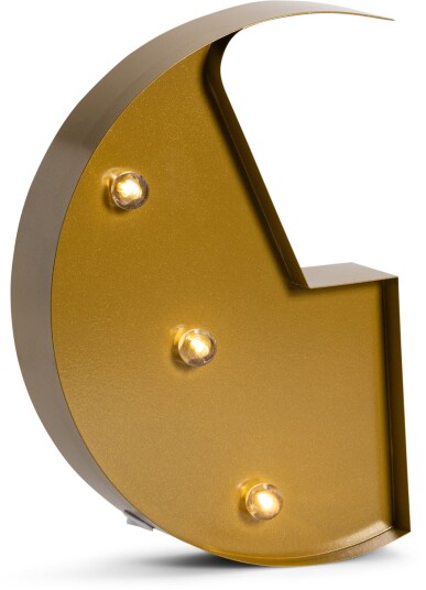 Petite Déco Bokstavlampe G Gull Petite Déco Bokstavlampe G Gull