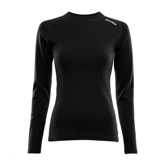 Aclima WarmWool crewneck W´s Dame 123 Jet Black 2XL