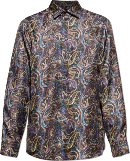 Etro Herre Skjorter Flerfarget L,