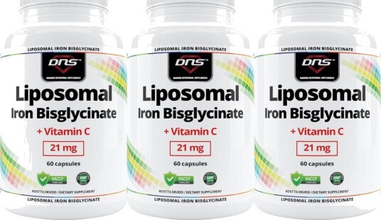 3-pack Liposomal Iron Bisglycinate + Vitamin C 3 x 60 kapsler 3-pack Liposomal Iron Bisglycinate + Vitamin C 3 x 60 kapsler