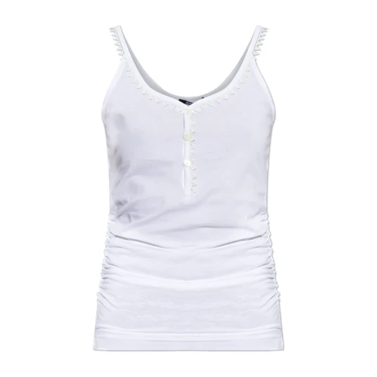 Jacquemus, Dame, Topper, Hvit, S,