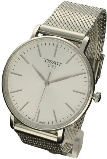 Tissot Herreklokke T143.410.11.011.00 Everytime Sølvfarget/Stål