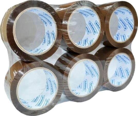 Tasma Klejaca 48 Mm X 60 M Brun Sterk 6 Stk