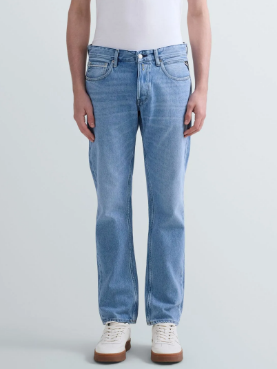 Replay Grover Non Stretch Blå 36/32