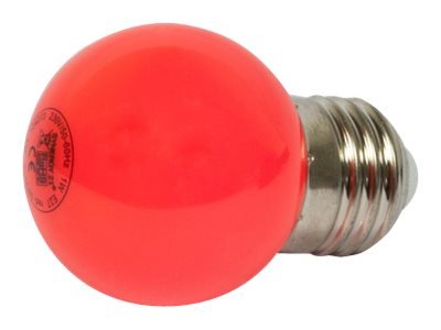 Allnet Synergy 21 Led-Lyspære Form: G45 E27 1 W Klasse G Rød Allnet Synergy 21 Led-Lyspære Form: G45 E27 1 W Klasse G Rød