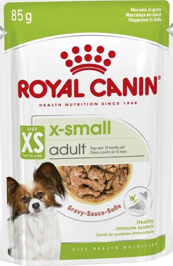 Royal Canin Size Våtfôr Adult X Small I Saus 48 X 85 G