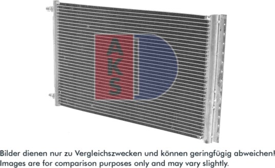 Kondensator, klimaanlegg AKS DASIS 546230N