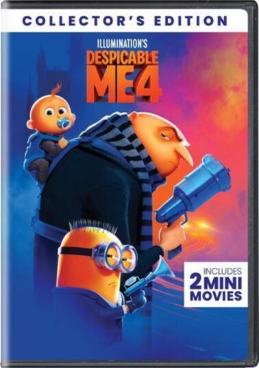 Despicable Me 4 DVD Despicable Me 4 DVD