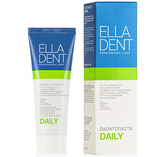 CPC Tannkrem 0,05 % ELLADENT Daily Xylitol 75 ml CPC Tannkrem 0,05 % ELLADENT Daily Xylitol 75 ml