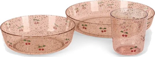 Konges Sløjd Sparkly Middagsservise Cherry