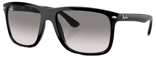 Ray-Ban Boyfriend Two Black Clear Gradient Grey
