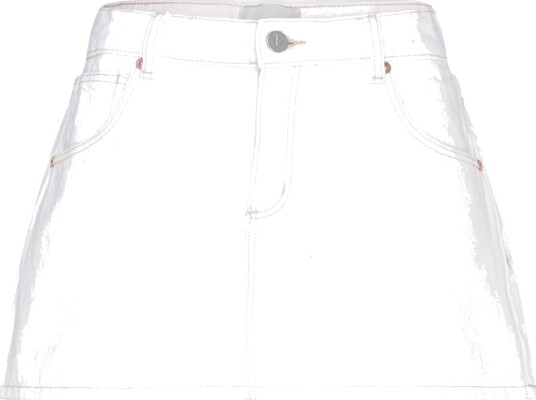 ABRAND 99 Low Skirt Western White Western White   White   23