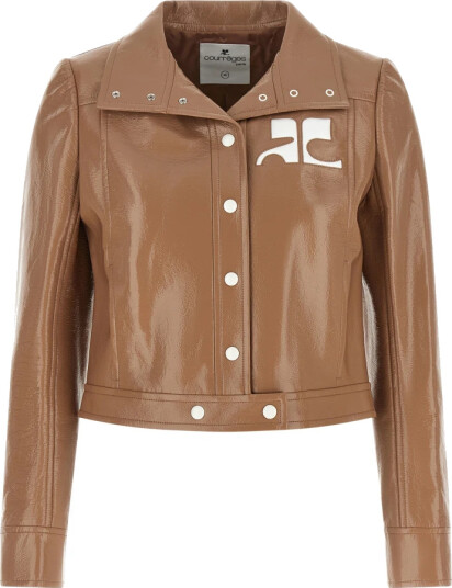 Courrèges Dame Jakker Brun XS,