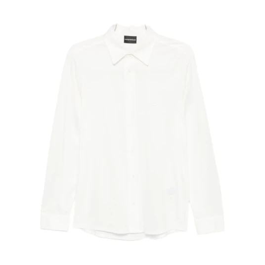 Emporio Armani Herre Skjorter Hvit M,