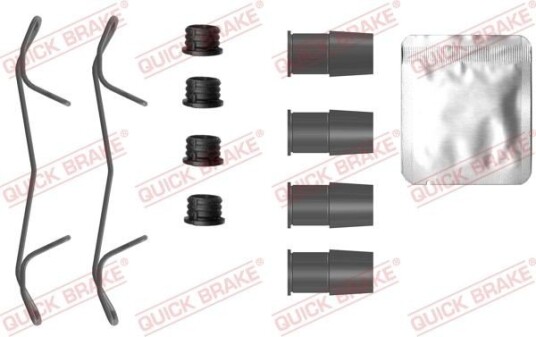 Tilbehørsett, skivebremse belegg QUICK BRAKE 109-0125