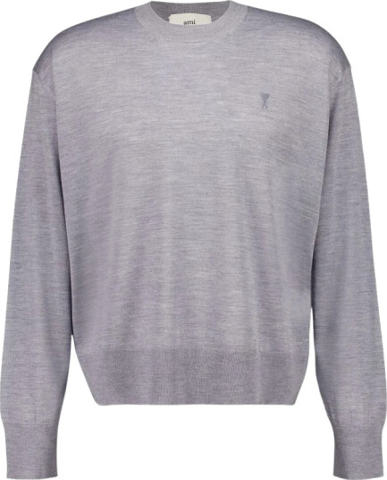 Ami Paris Herre Strikkevarer Grå 2XL,