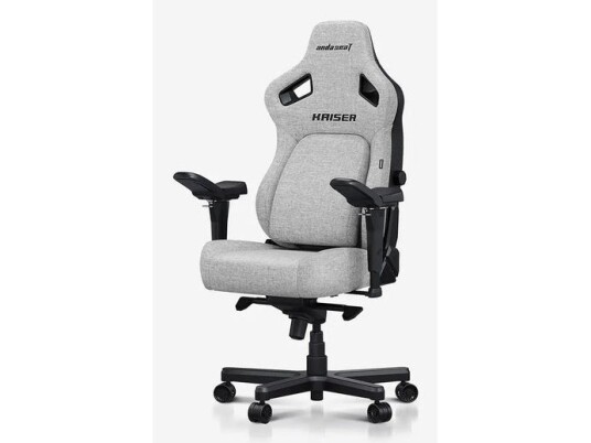 AndaSeat Kaiser 4 Series gamingstol grått stoff AndaSeat Kaiser 4 Series gamingstol grått stoff