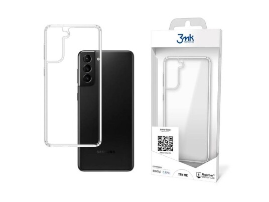 3Mk Armor Mobildeksel for Samsung Galaxy S21 5G - Gjennomsiktig Polykarbonat