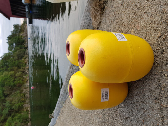 CAL Cal Flottør Pvc 190x143mm Oppdrift Til Teiner Og Garn CAL Cal Flottør Pvc 190x143mm Oppdrift Til Teiner Og Garn